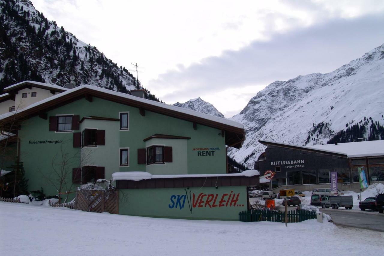 Hotel Haus Pechtl St. Leonhard im Pitztal Exterior foto